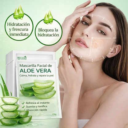 Mascarilla Facial de Aloe Vera