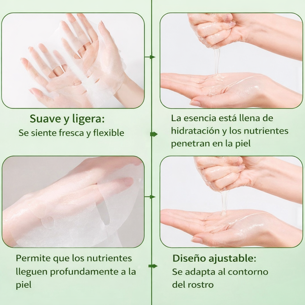 Mascarilla Facial de Aloe Vera