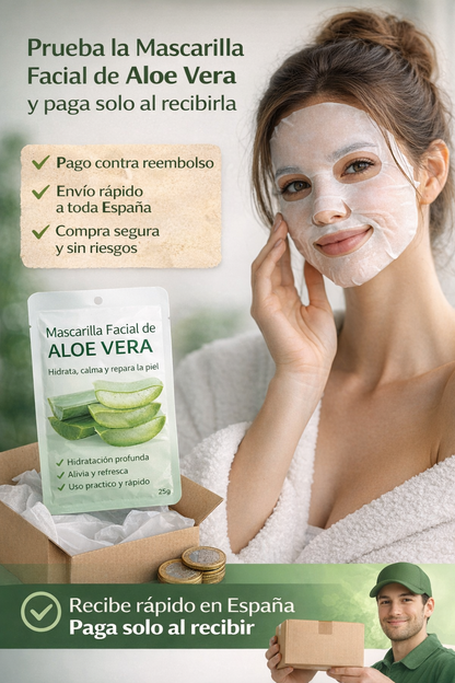 Mascarilla Facial de Aloe Vera