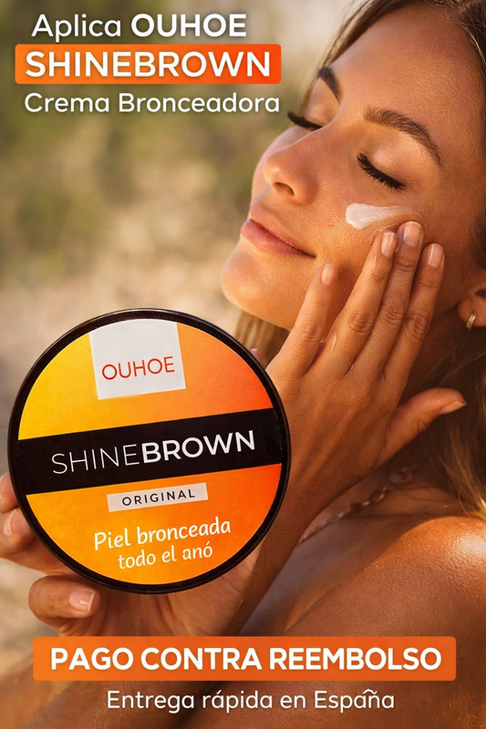 Crema Bronceadora Ouhoe Shine Brown